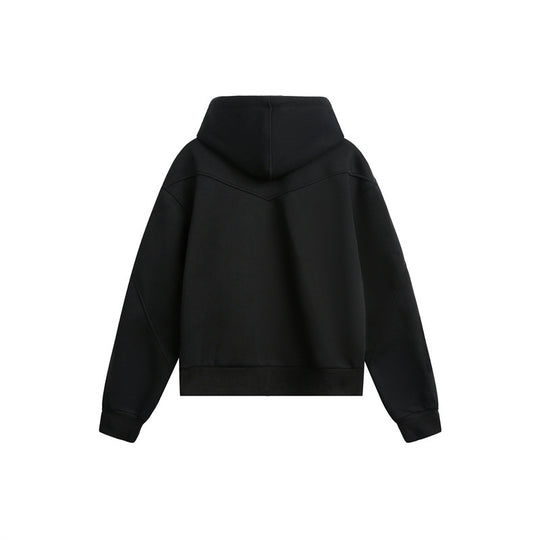 Unisex Oversize Kapuzen-Sweatjacke mit Zwei-Wege-Reißverschluss Shop Nory