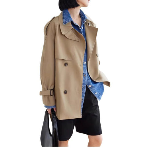 Damen Modische Trenchjacke Shop Nory