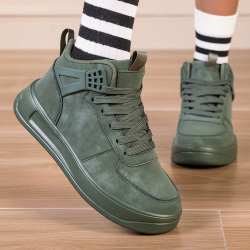 Damen Sportliche High-Top Sneakers mit ergonomischer Dämpfungstechnologie