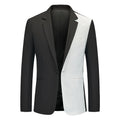 Herren kontrastierender Blazer mit modernem Schnitt