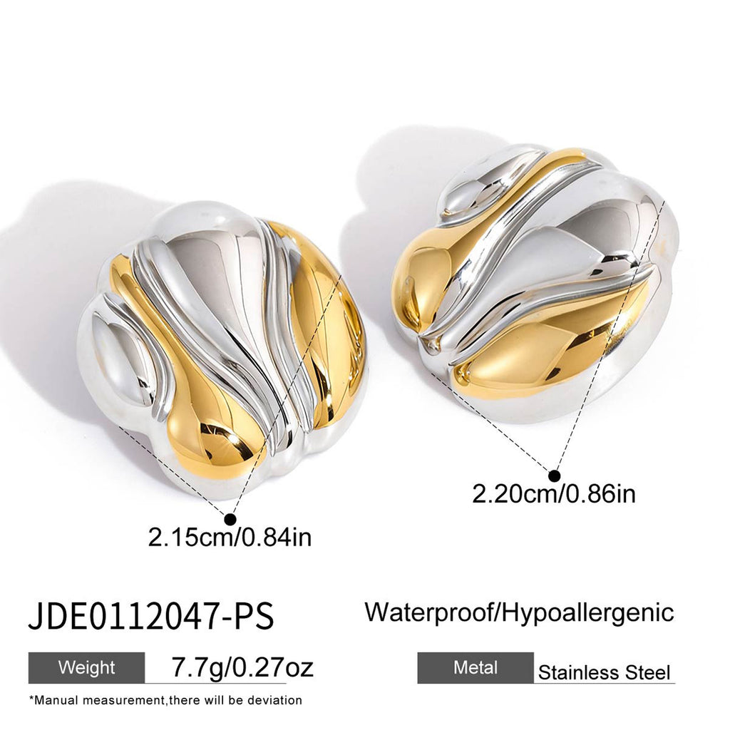 Damen elegante Ohrhänger mit modernem quadratischen Design und hypoallergenen Eigenschaften Shop Nory