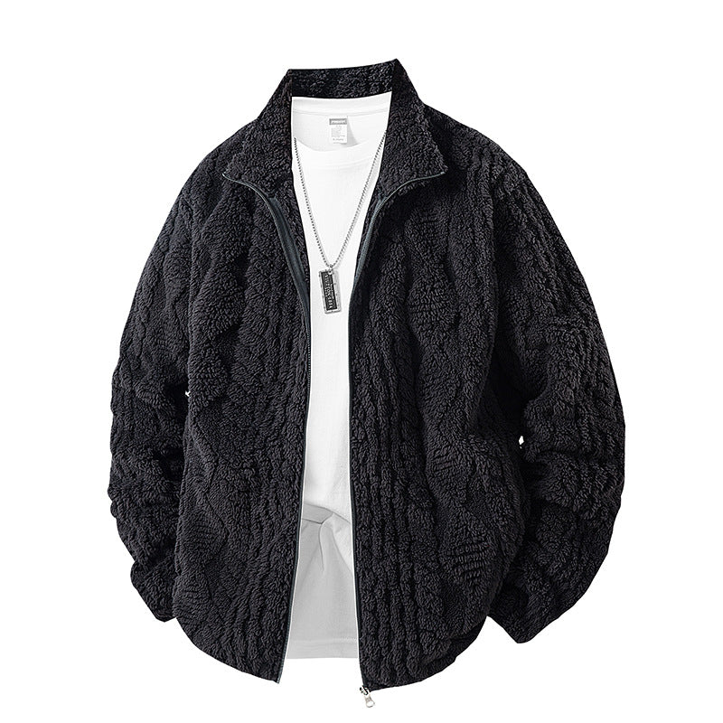 Herren Kuschelige Fleecejacke Shop Nory