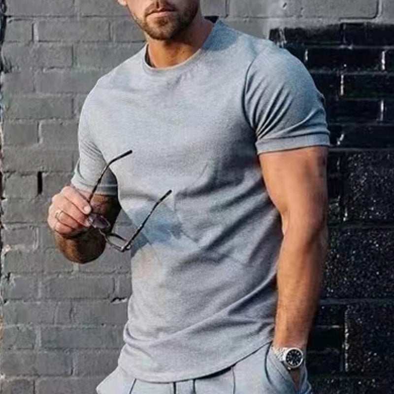 Herren Basic Rundhals-T-Shir