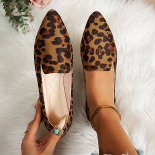 Damen Ballerinas mit eleganter Tweed-Oberfläche