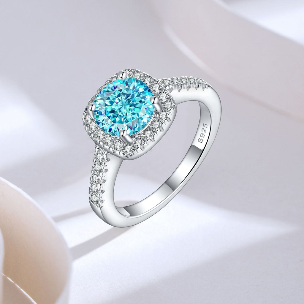Damen Verlobungsring mit elegantem Design und funkelnden Zirkonia Shop Nory