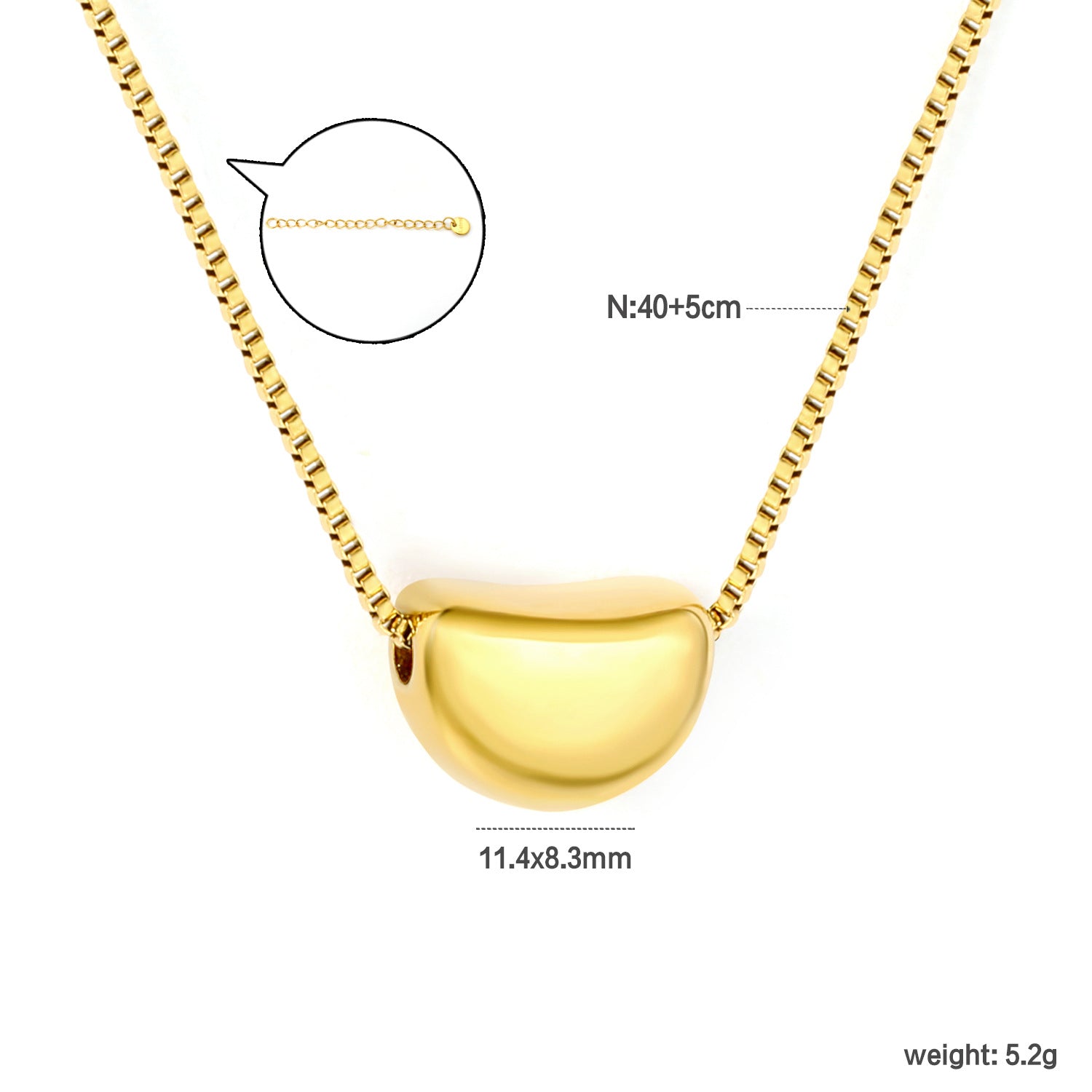 Damen Halskette mit funkelndem Kreuz-Anhänger aus hochwertigem Edelstahl und goldplattierter Oberfläche Shop Nory