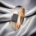 Herren Ring mit edler zweifarbiger Oberflächenstruktur Shop Nory