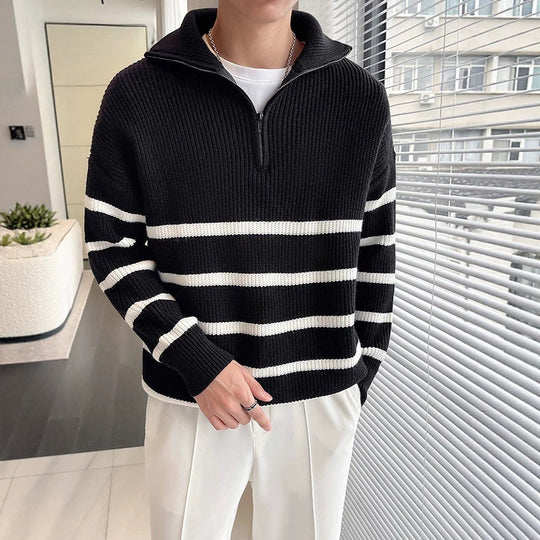 Damen Oversized Pullover mit Reißverschluss Shop Nory