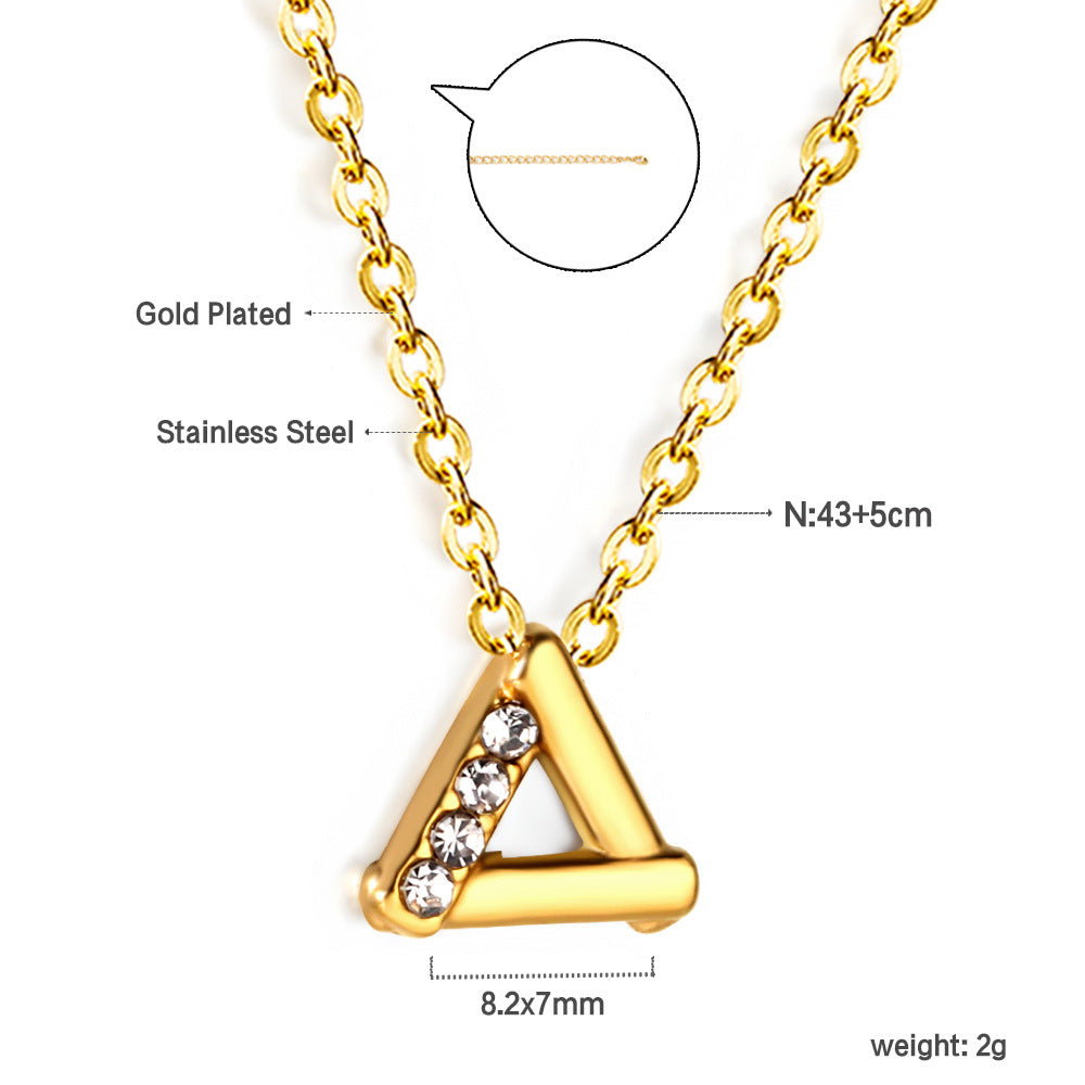 Damen Halskette mit liebevollem Herzmotiv aus goldplattiertem Edelstahl und funkelnden Zirkonia Shop Nory