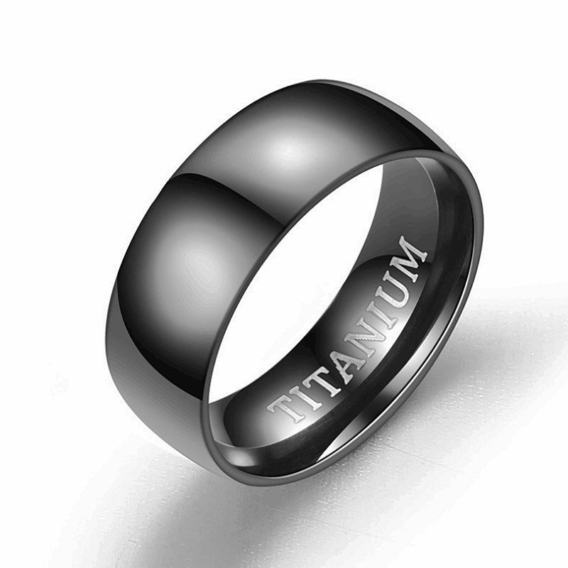 Herren Titanring mit modernem, mattem Oberflächenfinish Shop Nory