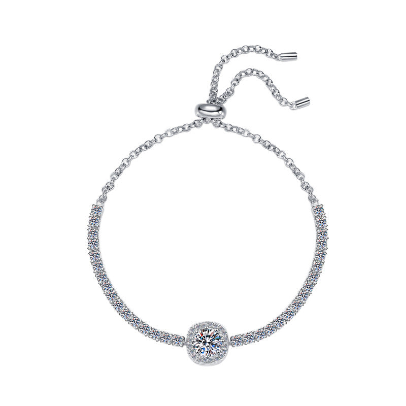 Damen elegantes und funkelndes Armband mit Zirkonia Shop Nory