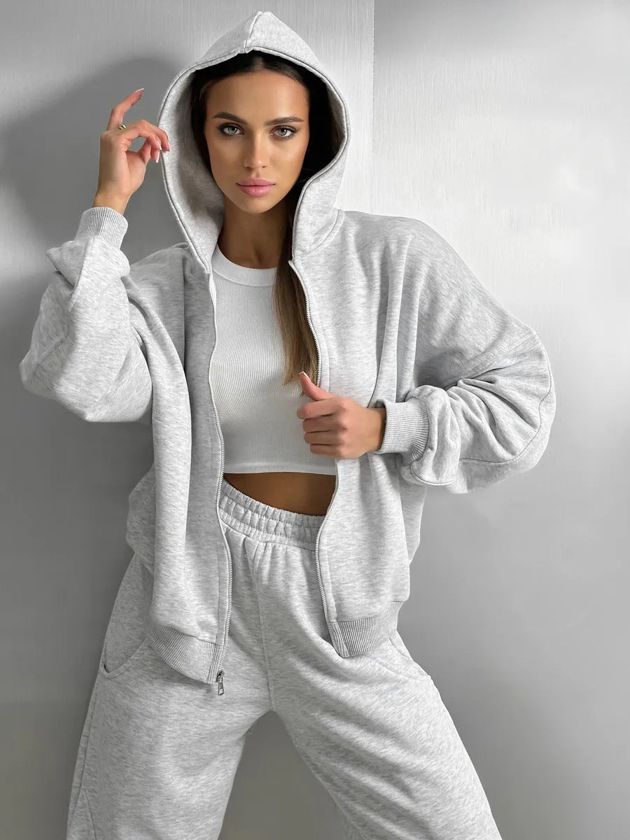 Damen Freizeit Hoodie Set Shop Nory