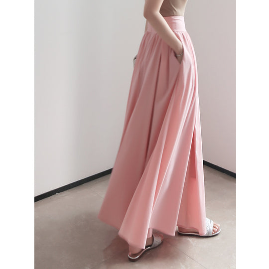 Damen Eleganter Maxi-Rock mit fließendem Schnitt Shop Nory