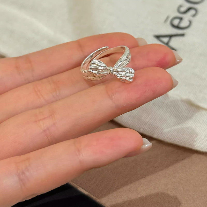 Damenring mit filigranem Schleifenmotiv Shop Nory