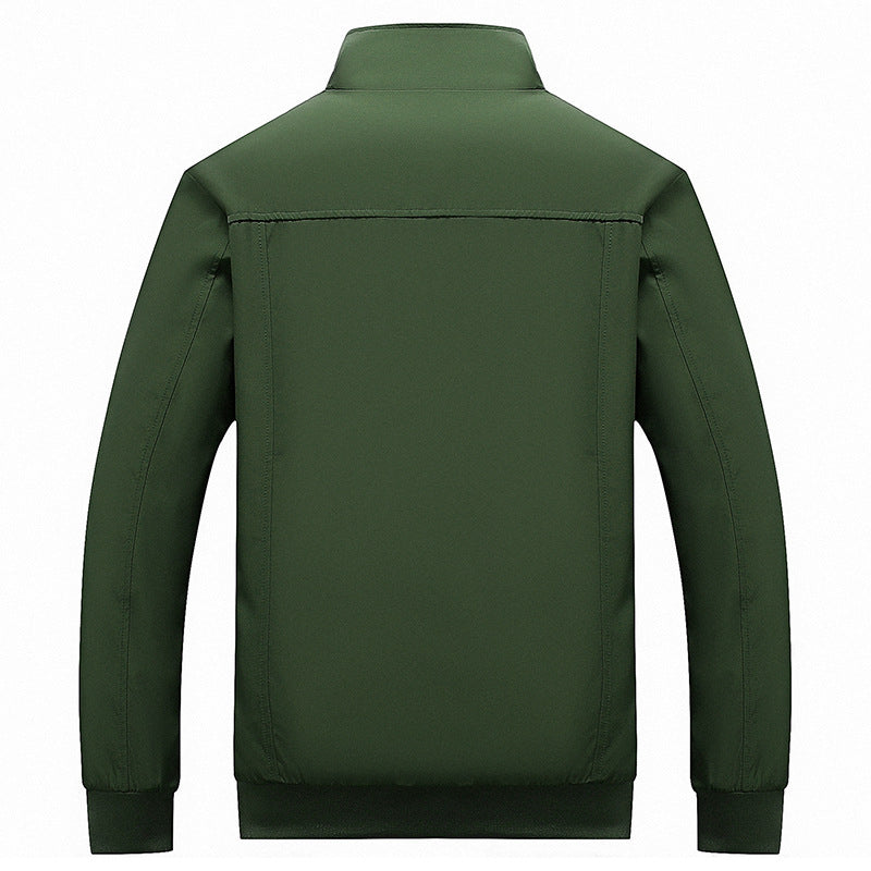 Herren Bomberjacke im Aviator-Microfiber-Look mit Ärmeltasche und gerippten Abschlüssen Shop Nory