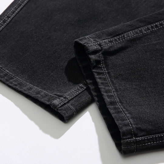 Unisex Weite Baggy-Jeans mit Tunnelzugbund, Faltenvordern und Utility-Taschen Shop Nory