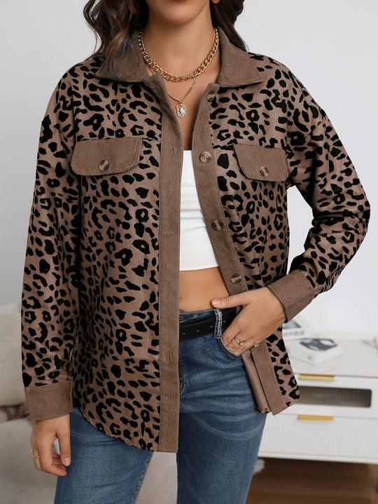 Damen lässige und modische Karo-Jacke