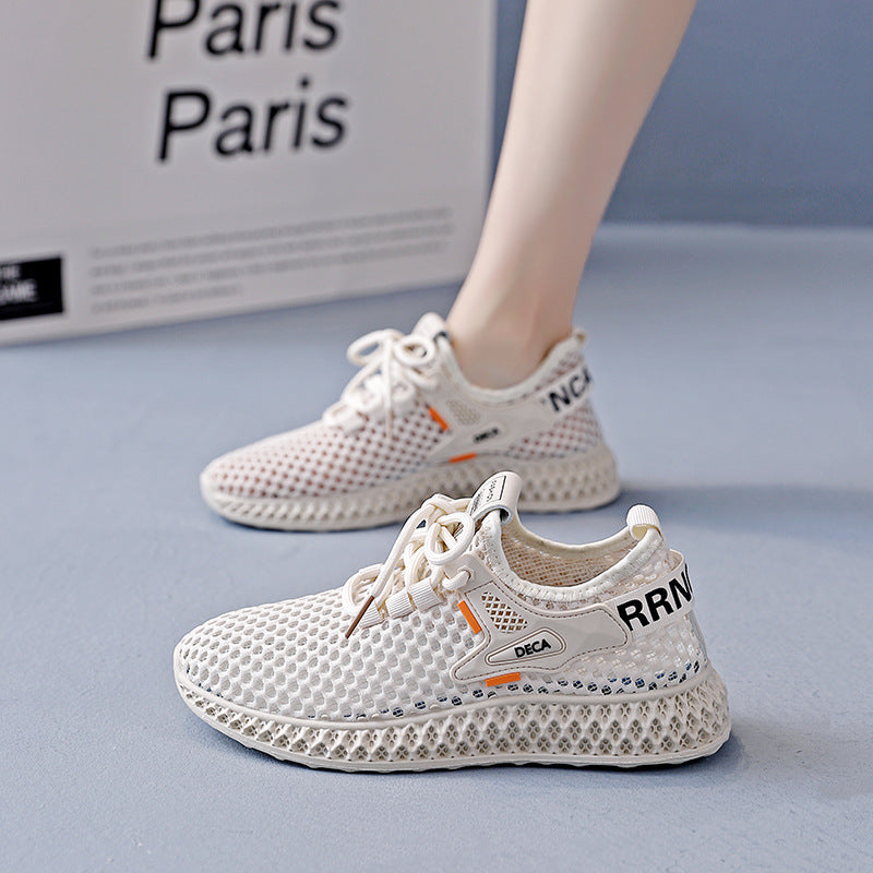 Damen Leichte und atmungsaktive Fitness-Sneaker Shopnory