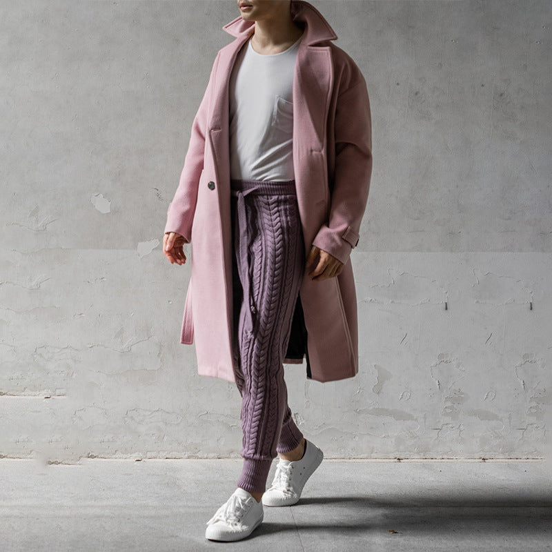 Herren Kabelstrick-Jogginghose mit Tunnelzug Shop Nory