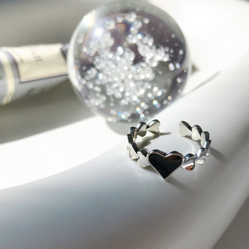 Damenring mit verspieltem Herz-Design Shop Nory