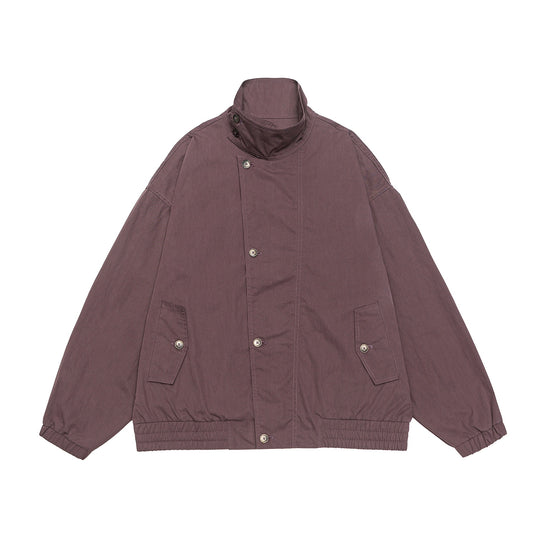 Unisex Leichter Boxy‑Blouson mit Funnel‑Kragen und Utility‑Taschen Shop Nory