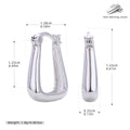 Damen Ohrhänger im modernen, minimalistischen Design aus 925 Sterling Silber Shop Nory