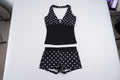 Damen Tankini-Set mit modernem Punkte-Muster und komfortablem Schnitt
