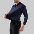 Elastisches Slim Fit Herrenhemd