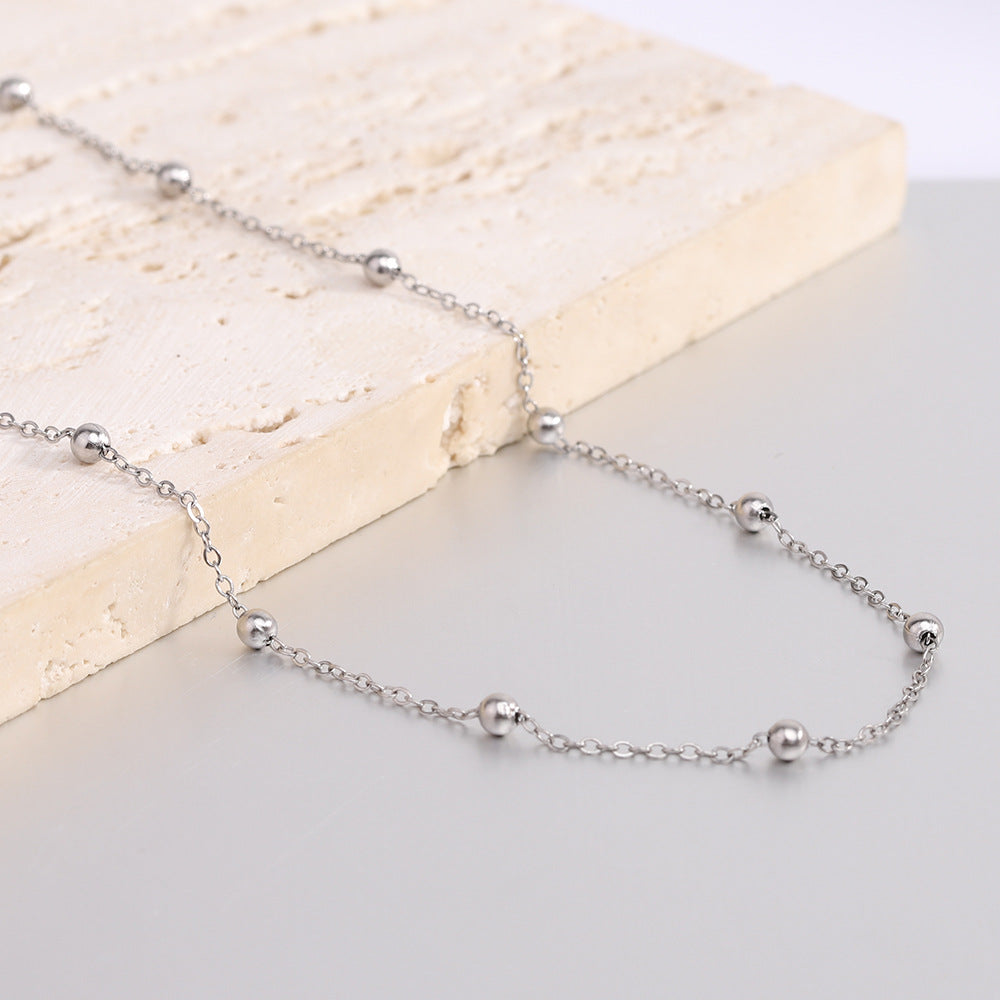 Damen Halskette mit zierlichen, geometrischen Anhängern Shop Nory