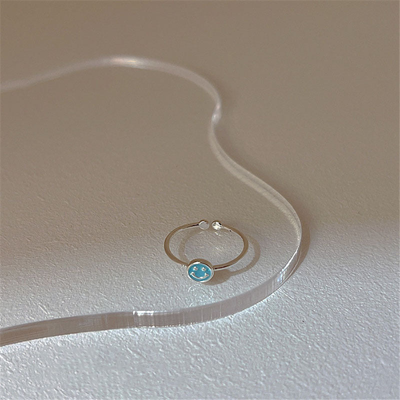 Damen Smiley-Ring mit kreativem Design Shop Nory