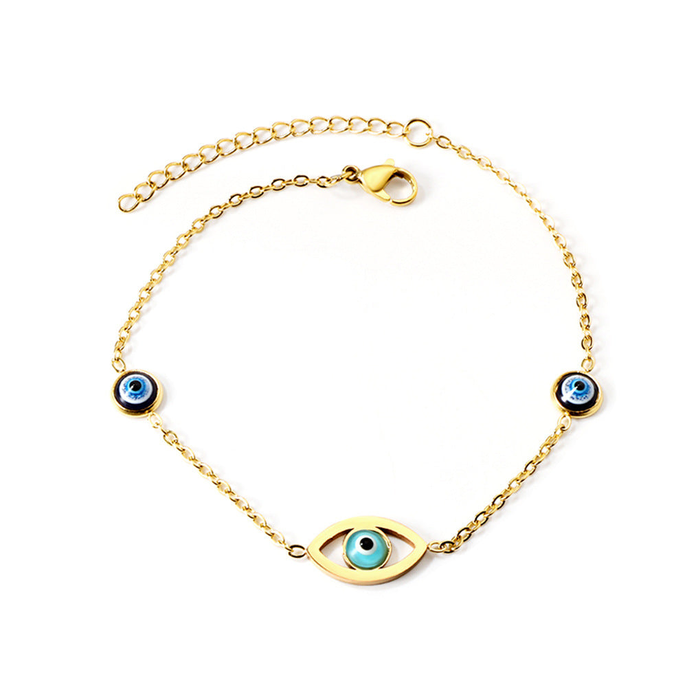 Damen Armband mit bösen Blick Anhänger Shop Nory