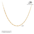 Damen Halskette mit modernen Gliederelementen aus 925 Sterling Silber Shop Nory