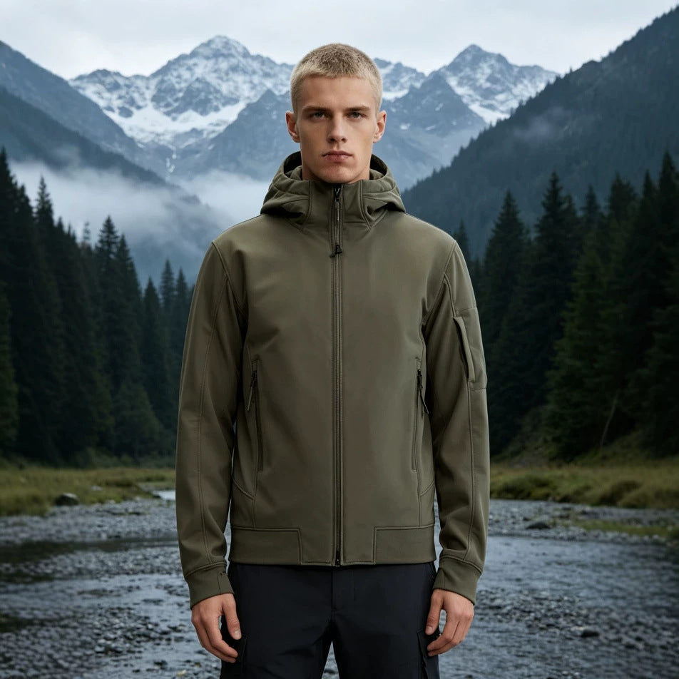 Herren Funktionale Outdoorjacke
