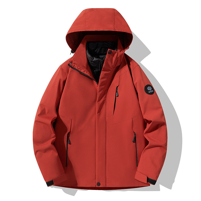 Herren Dreifach kombinierbare Funktionsjacke mit abnehmbarer Steppweste Shop Nory