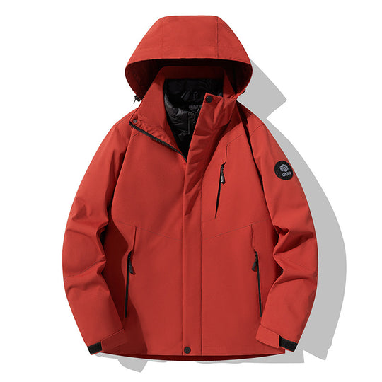 Herren Dreifach kombinierbare Funktionsjacke mit abnehmbarer Steppweste Shop Nory