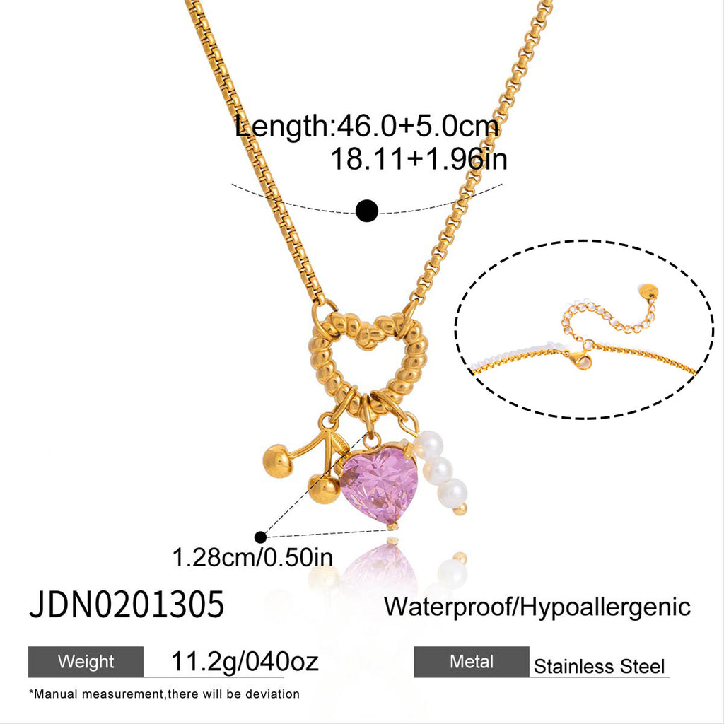 Damen Kette mit elegantem Gliederdesign aus hypoallergenem Edelstahl Shop Nory