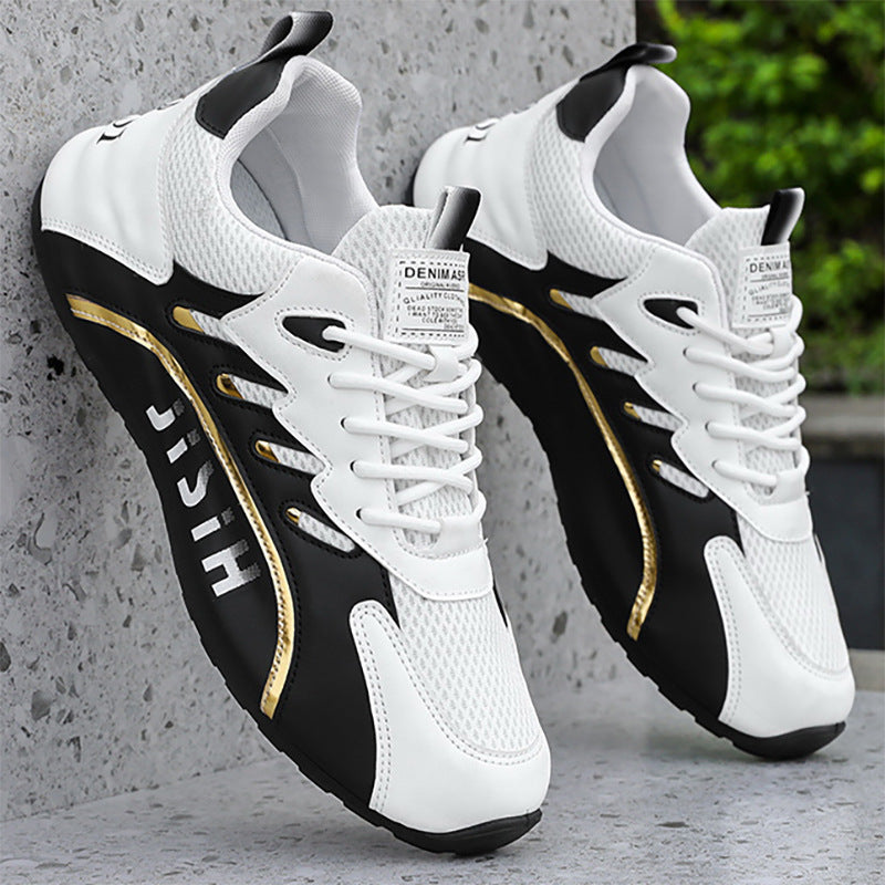 Herren Sportschuhe mit atmungsaktivem Mesh-Obermaterial und rutschfester Sohle