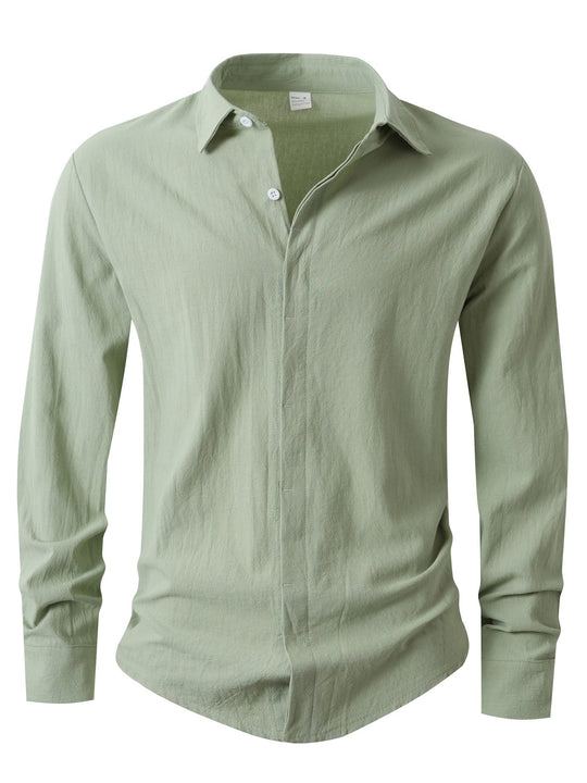Herren Elegantes Casual-Hemd mit Slim-Fit Schnitt