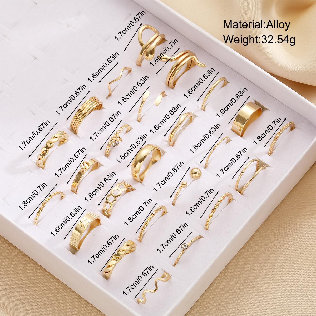 Damen Ring-Set mit modernen und kunstvollen Designs Shop Nory