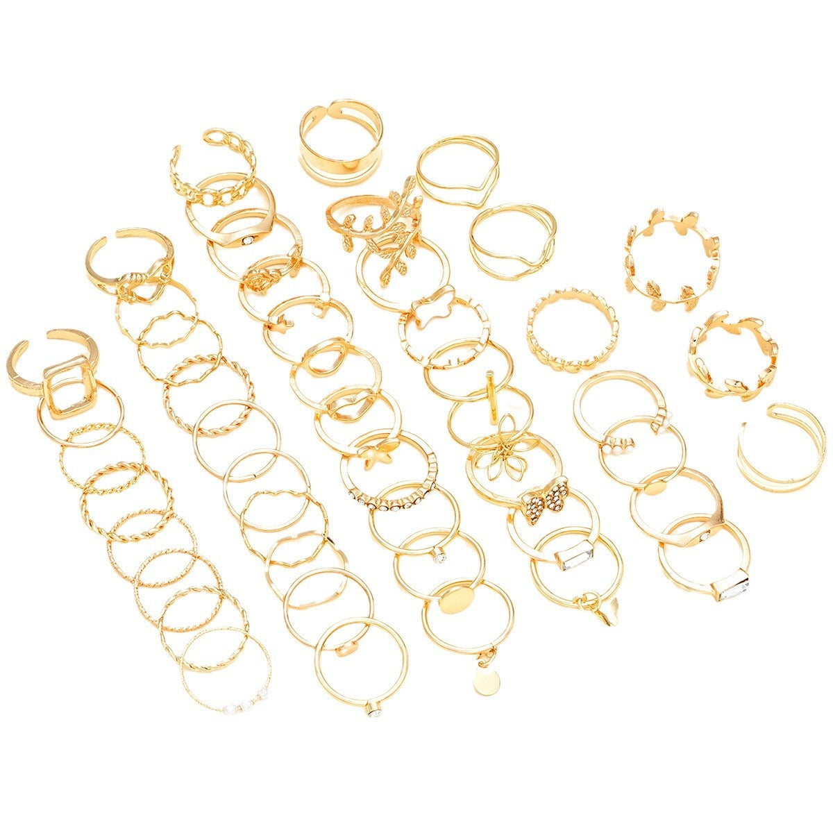 Damen Ring-Set mit einzigartigen Designs und filigranen Details Shop Nory 1781548234