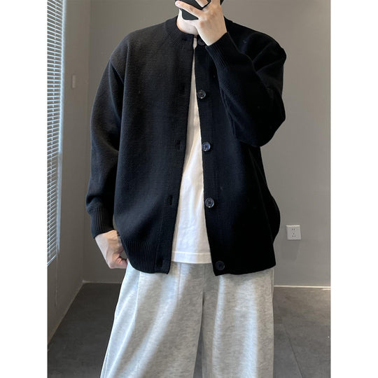 Herren Modische Strickjacke mit Kapuze Shop Nory