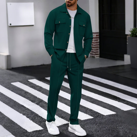 Herren nan leichtes Overshirt mit aufgesetzten Brusttaschen und entspannter Passform Shop Nory