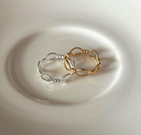 Damen Offener Ring mit elegantem Verdrahtungsdesign Shop Nory