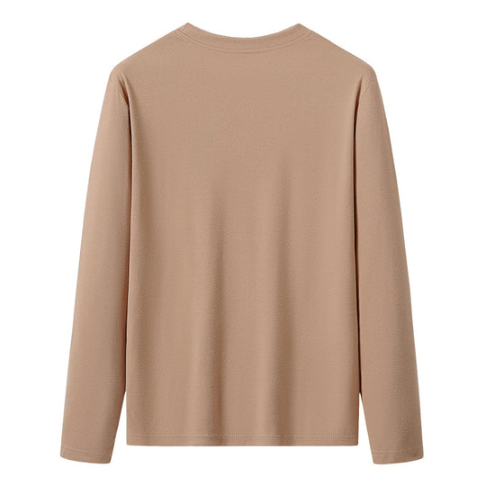 Herren Langärmeliges Rundhals-Basicsweatshirt aus weichem Baumwollmix Shop Nory