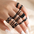 Damen Ring-Set mit kreativen, skulpturalen Designs Shop Nory
