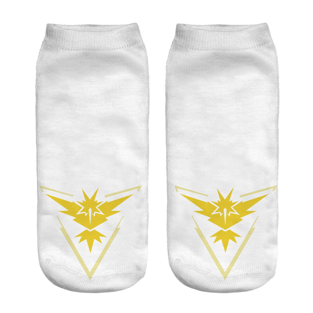 Unisex Niedrige Ankle-Socken mit Cartoon-Monster-Gesicht und weichem Baumwollmix Shopy Nory