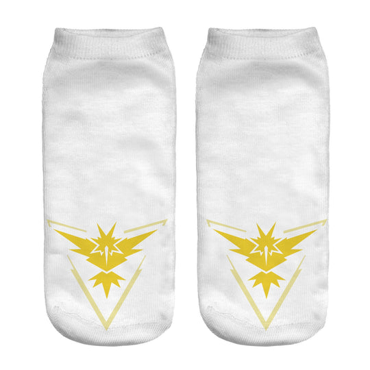 Unisex Niedrige Ankle-Socken mit Cartoon-Monster-Gesicht und weichem Baumwollmix Shopy Nory