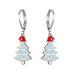 Damen Weihnachtsbaum Ohrringe Shop Nory