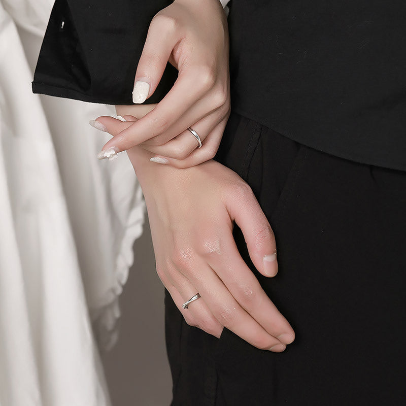 Damen modernes minimalistisches Ringdesign Shop Nory