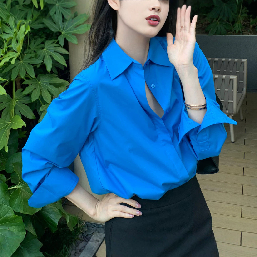 Damen Elegante und lässige Bluse Shop Nory